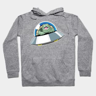 Turtle Spaceship Space Hoodie